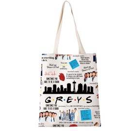 Greys Themed Gift Greys Movie Gift Greys Tote Bag Anatomy Doctor Thank You Gifts Greys Gift For Women Greys Lover Gift (Greys tote bag CA)