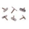 6pcs 304 Stainless Steel M6 Threads Kayak Rail/Track Screws &