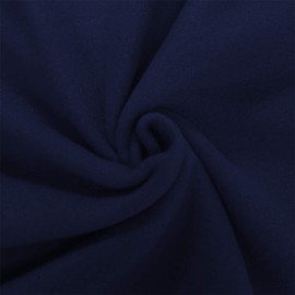 Barcelonetta | Fleece Fabric | 2 Yards | 72"X60" Inch | Polar Fleece | Soft, Anti-Pill | Throw, Blanket, Poncho, Pillow Cover, PJ Pants, Booties, Eye Mask (Navy, 2 Yards)
