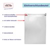 WeltiesSmartTools Gleitverschlussbeutel 60µ 320x230mm Zip Beutel Wiederverschließbar mit praktischem Schieber