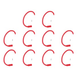 10 PCS Plastic Cow Nose Ring Large Cattle Breeding Nose Ring Livestock Nose Traction Rings