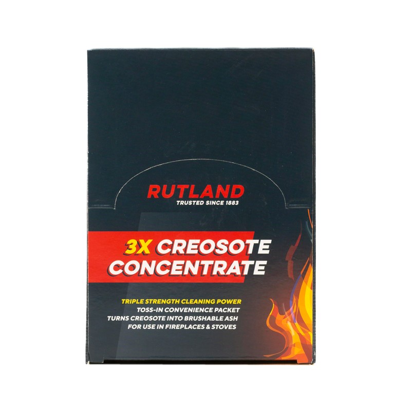 Rutland Creosote Concentrate - Triple Power Remover Packets - Fireplace