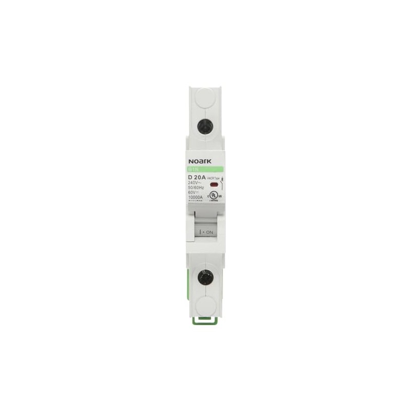 Noark Miniature Circuit Breakers, B1N UL 489, 1P, D Curve,