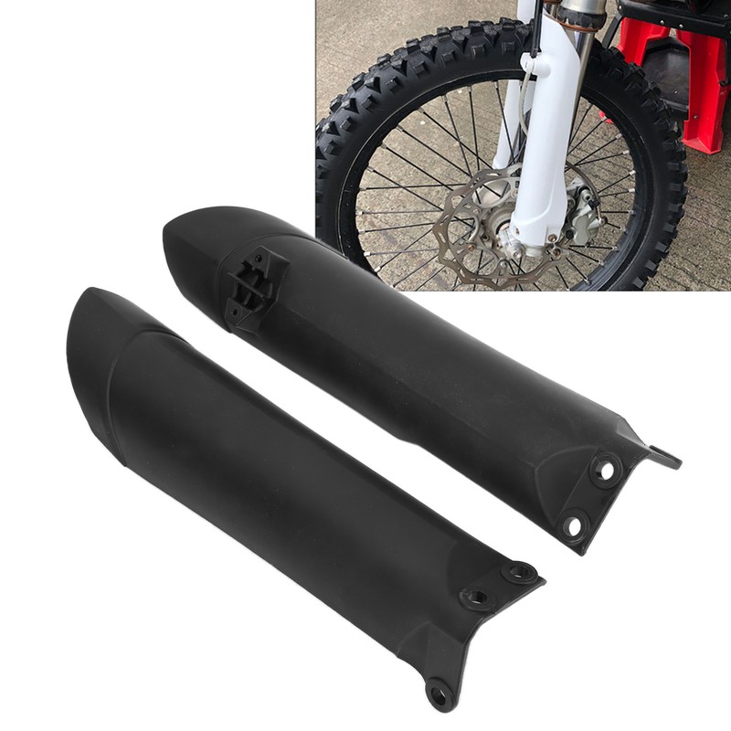 Motorcycle Front Shock Absorbing Protection Board Plastic Frame Guard Fork