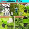 Electric Weed Wacker Battery Powered 3 in 1 Grass Trimmer/Lawn