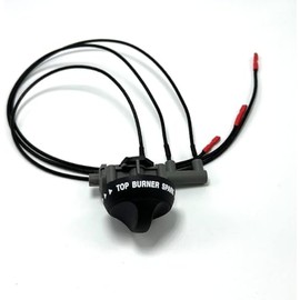 Generic Replacement Piezo Ignitor Kit for Atwood,Wedgewood,Dometic,Suburban,Magic Chef 3-Burner RV Stoves (Ignitor, Knob and 3 Wires)