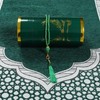 Muslim Prayer Rug with Beads Eid Ramadan Gift Carpet Namaz