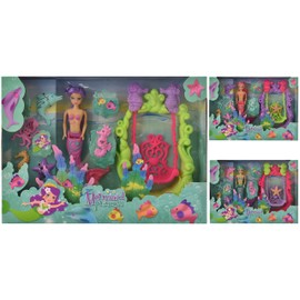 Mermaid Princess Doll Playset with Swing - One Chosen at Random