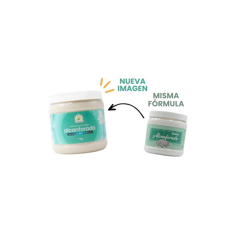 Crema Para Masajes Musculares Alcanforada Productos Mart Mexico 1 Kilo