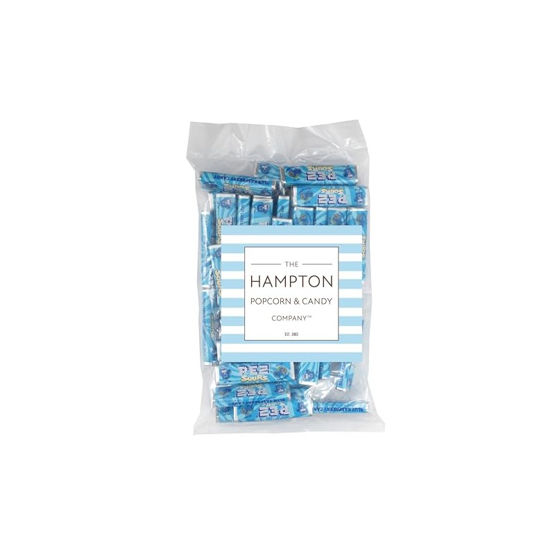 PEZ Candy Refills, Sour Blue Raspberry Flavor, 1 Pound Bulk