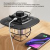 Camping Lantern Rechargeable Battery Powered Outdoor Potable Walking Tent Lamp