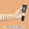 Palladio Full-Coverage Colour Correction CC Cream, Oil-Free with Peptides &