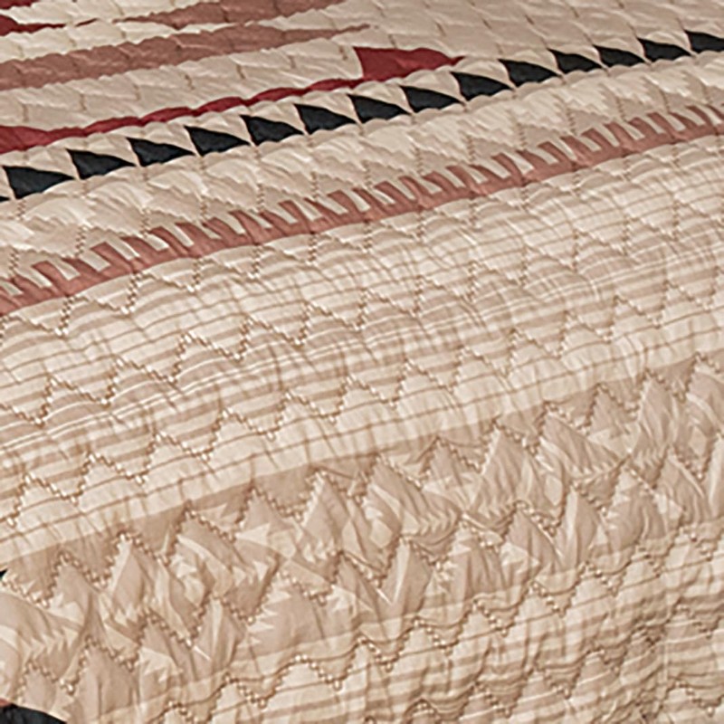 BLACK FOREST DECOR Durango Mesa Quilt Bed Set - Queen,