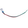 4 Set LED Indicator Light Signal Common Anode Waterproof Metal