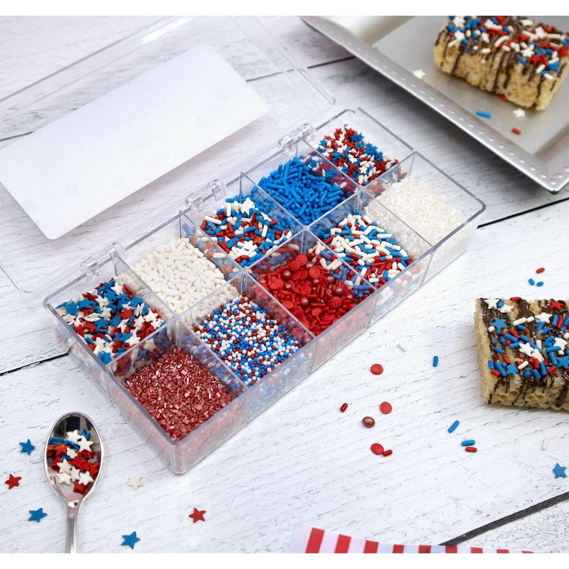 Mystic Sprinkles Fourth of July Sprinkles Mixes (United Stars Decorating