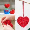 G2PLUS Red Baker Twine, 100 m Cotton Cord, 2 mm
