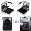 2PCS Boat Cup Holder, Adjustable Folding Cup Holders, Stainless Steel