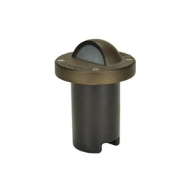 Unique Lighting Systems NOVAE-NL Knights Series Nova Brass Well Light Fixture w/Eyelid (No MR16 LED Bulb)