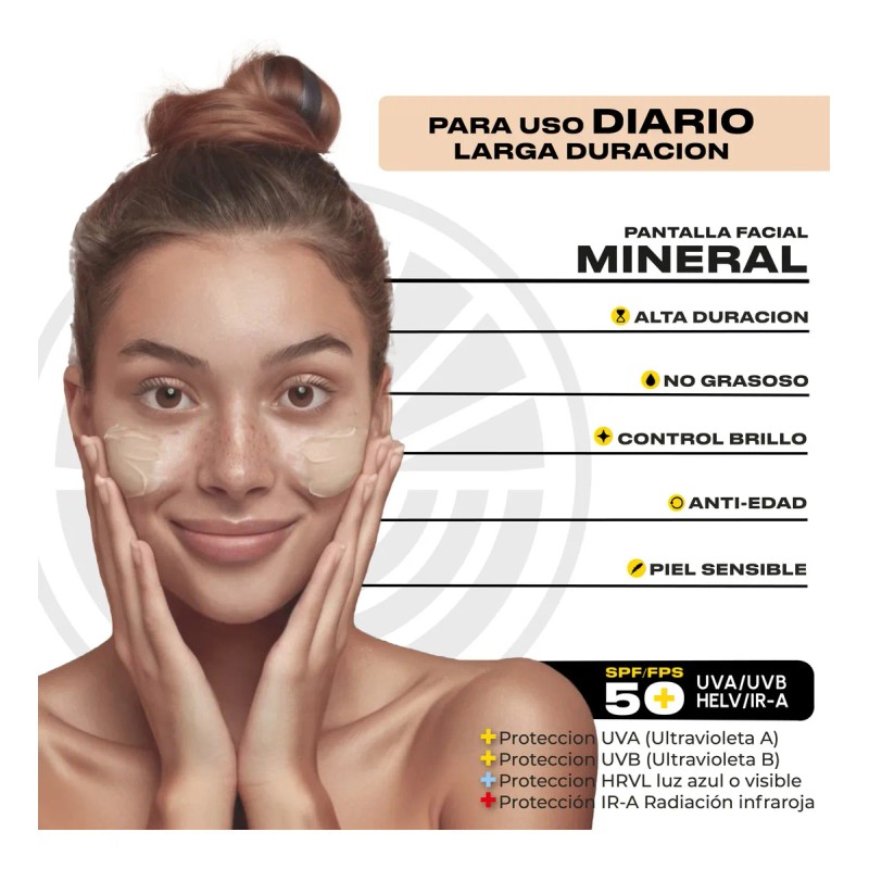 Kit Protector Solar Ulmar Facial Matificante Corporal 250ml