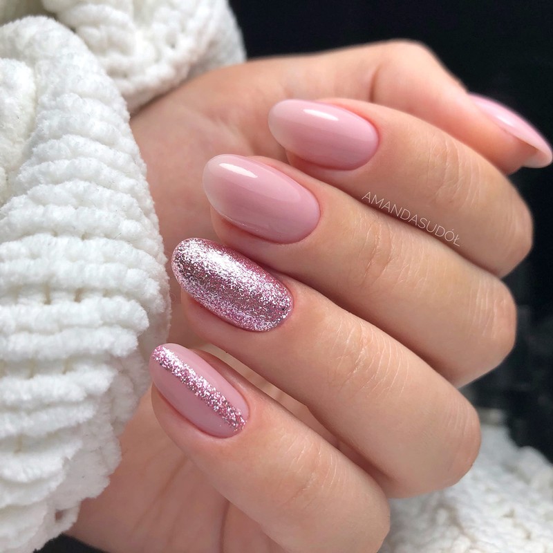 293 UV Nagellack Hybrid Semilac Rose Gold Shimmer 7 ml