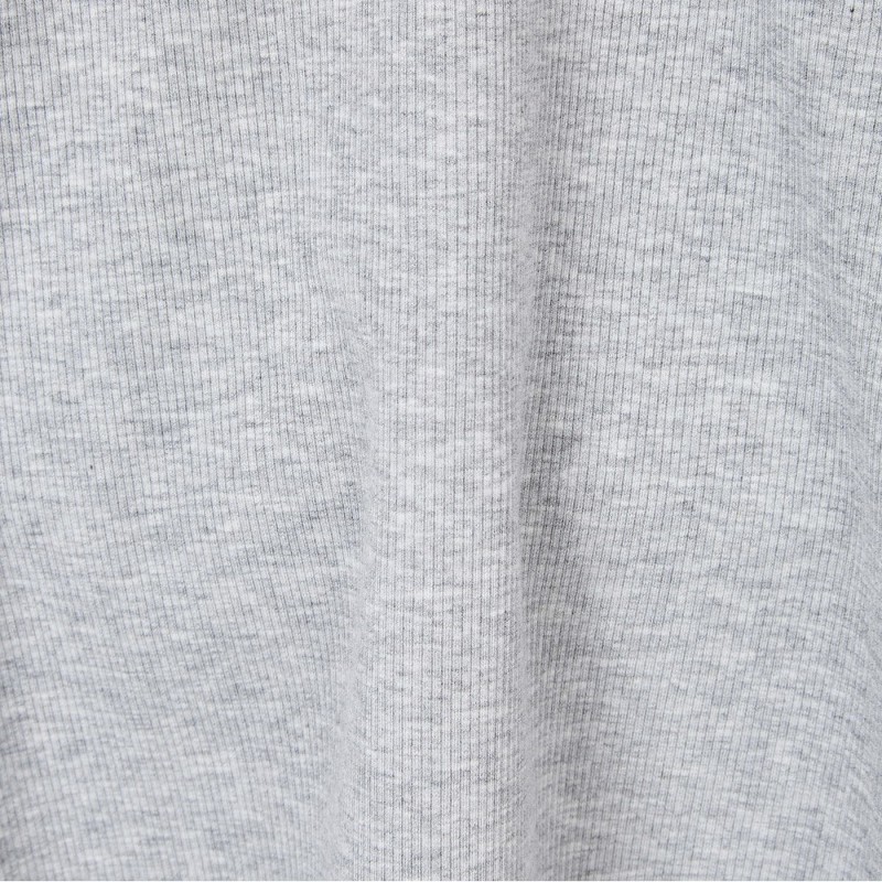 JAJU [JAJU] Women's Cotton Rib Tank Bra Camisole_Melange Grey
