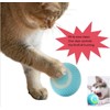 2025 New Two-Piece Interactive cat Ball Toy, Indoor Mobile cat
