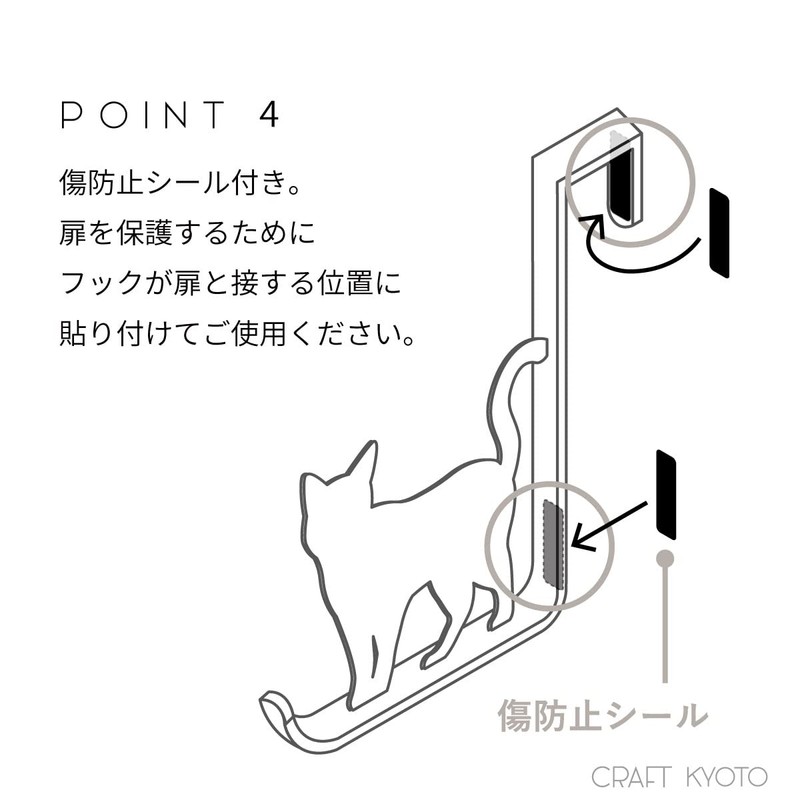 Toyo Case Cat Door Hook, Cat Door Hanger, Hanger Hook,