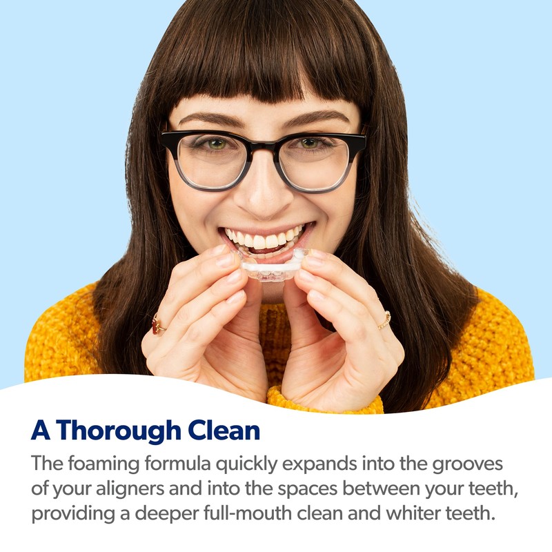 EverSmile AlignerFresh Original Clean Foam – Cleaner Compatible w/Invisalign and