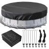 Pool Cover Round Winter Pool Cover Safety Heavy Duty Swimming