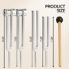 Tuning Forks Set for Healing – 128Hz 256Hz 384Hz Weighted