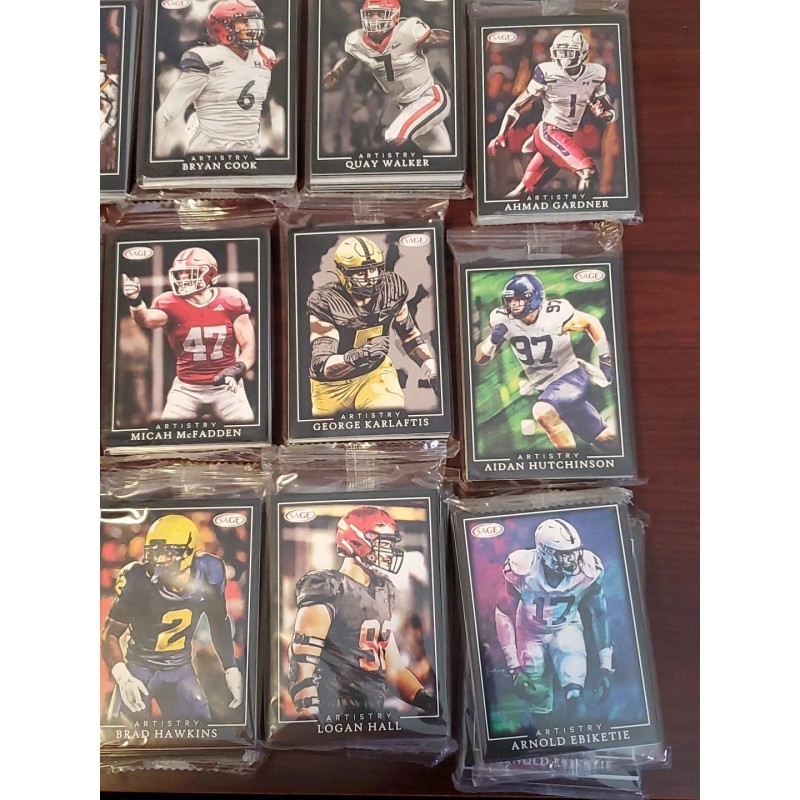 2022 Sage Artistry Football - Sealed / Unopened Random Pack