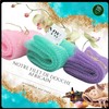 African Bath Net Sponge Washcloth Exfoliating Shower Bath Sponge (Purple)
