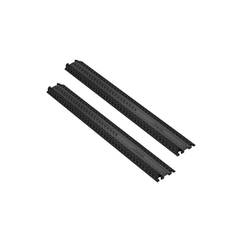 VEVOR Pasacables Suelo Rampa De Cable 2 Piezas 39 en