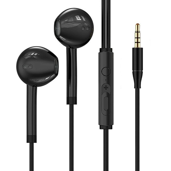 KIOTEET Wired Earphones, 6.9 ft (3 m), Deep Bass, Ergonomic