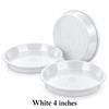 3 Pack Plastic Plant Saucers for Flower Pots – Durable