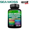 100% Pure Sea Moss 16-in-1 Extra Strength Capsules – Ashwagandha,