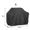 1 Piece Black BBQ Grill Cover for Outdoor Protection –