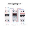 Voltage Protection Relay, 230 V Low Voltage Protection Adjustable Recovery