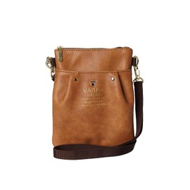 Mozu VS-0324 VS-0324 VS-0324 Smartphone Wallet Pochette Pouch Faux Leather Shoulder Bag Crossbody Lightweight Vertical Elk Scandinavian VS-0324 VASKA by Roxy, Camel