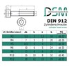 Cylinder Screw with Hexagon Socket in Accordance with Standard DIN