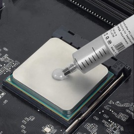 Glinrui HY710(20 grams) > 3.17W/m-k Excellent Performance, Suitable for All CPU Coolers/Printers/Coolers/Other Devices, High Thermal Conductivity, Low Thermal Resistance - Silver Thermal Paste