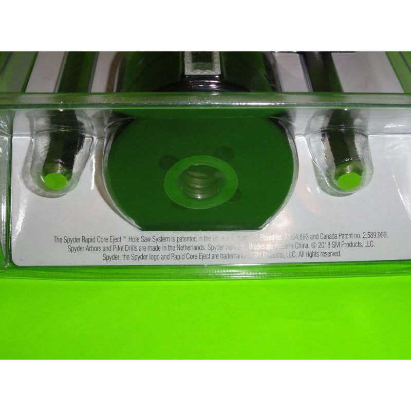 SPYDER (1) 6 PC SPYDER Bi-Metal Hole Saw Kit Cuts