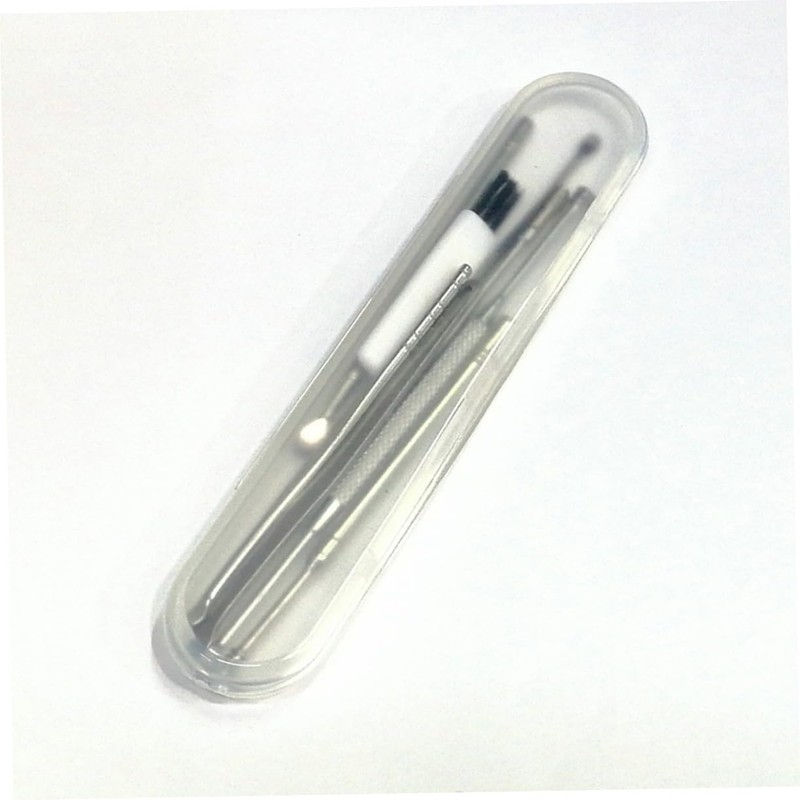 Healvian 3pcs Stainless Steel Ear Wax Removal Tool Set Kit