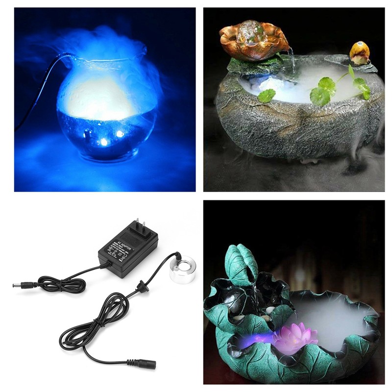 Ultrasonic Atomizer Mist Maker Fogger for Water Fountain with Power