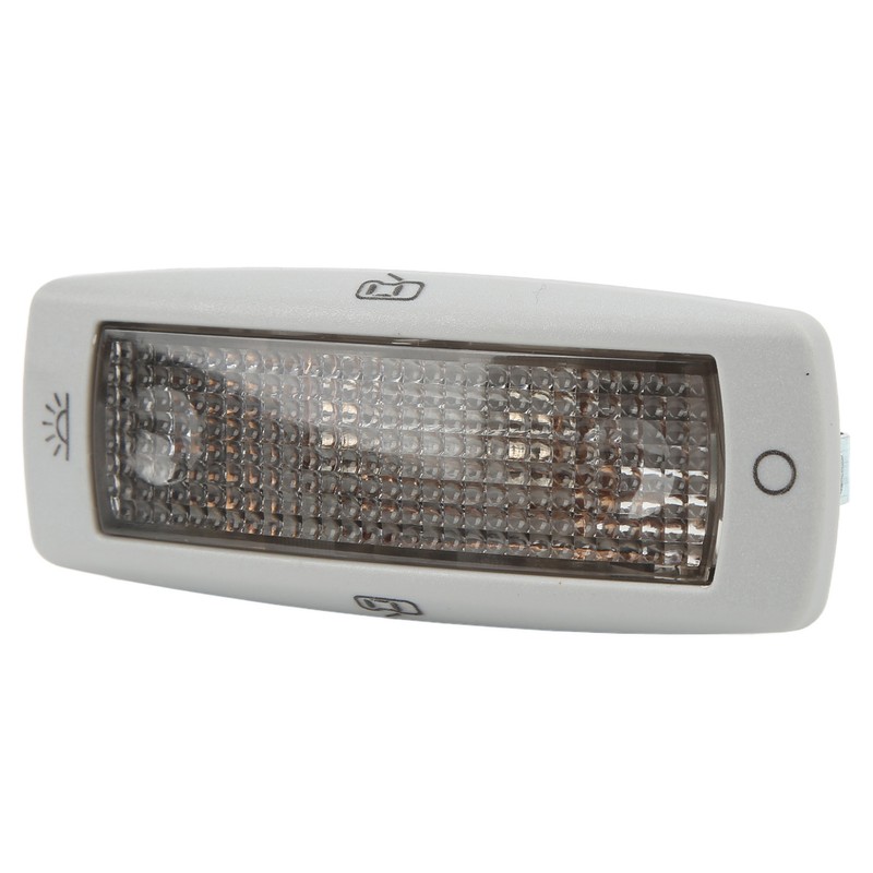 2pcs Rear Reading Dome Light 3B0947291 Gray Shell High Brightness