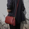 SH Leder Chiara G209 Real Leather Shoulder Bag Medium Small