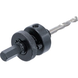 BGS Diy 50399 | Holder for Hole Saws | with Pilot Drill