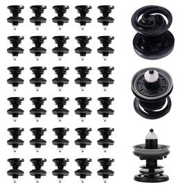 Pack of 30 door trim mounting clips, door trim clips, mounting clips T5, mounting clips, car door panel, Golf 5 6 7, VW T5 T6 Passat Polo Skoda Caddy, A4 A5 A6