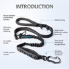 IOKHEIRA Bungee Dog Leash, Anti Pull Dog Leads with Car