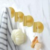 Bntuk Wall Towel Hooks, Adhesive Hooks for Coat Waterproof Shower